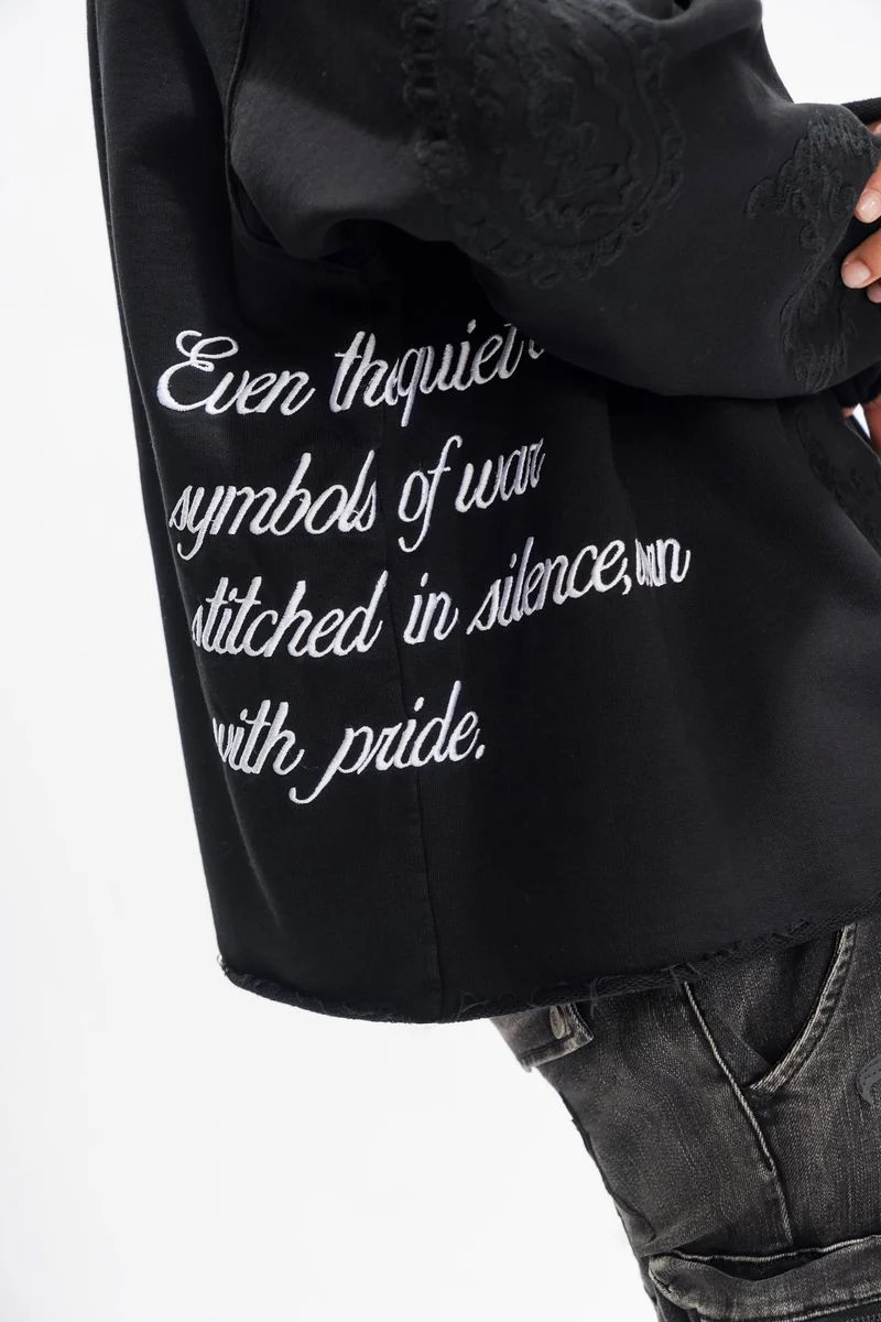 Trnchs Paisley Command Hoodie - Embroidered - Image 8