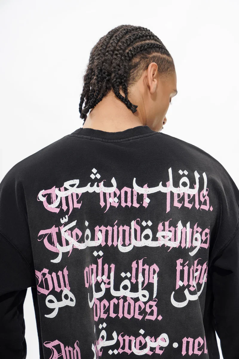Trnchs Heart & Mind Sweater Black - Image 5