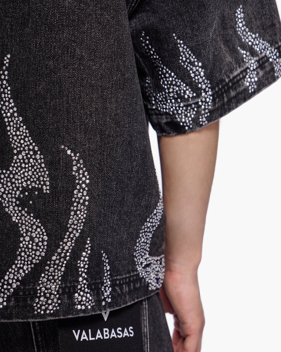 Valabasas Torch Shirt - Graphic Black - Image 8