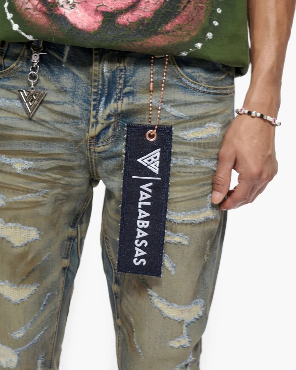 Valabasas Trance Jeans - Distressed Vintage Washed - Image 3
