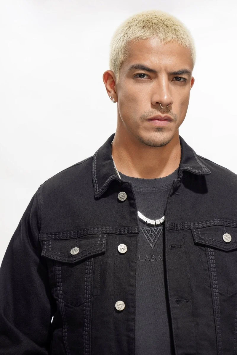Valabasas Men's Jacket Black - Image 4