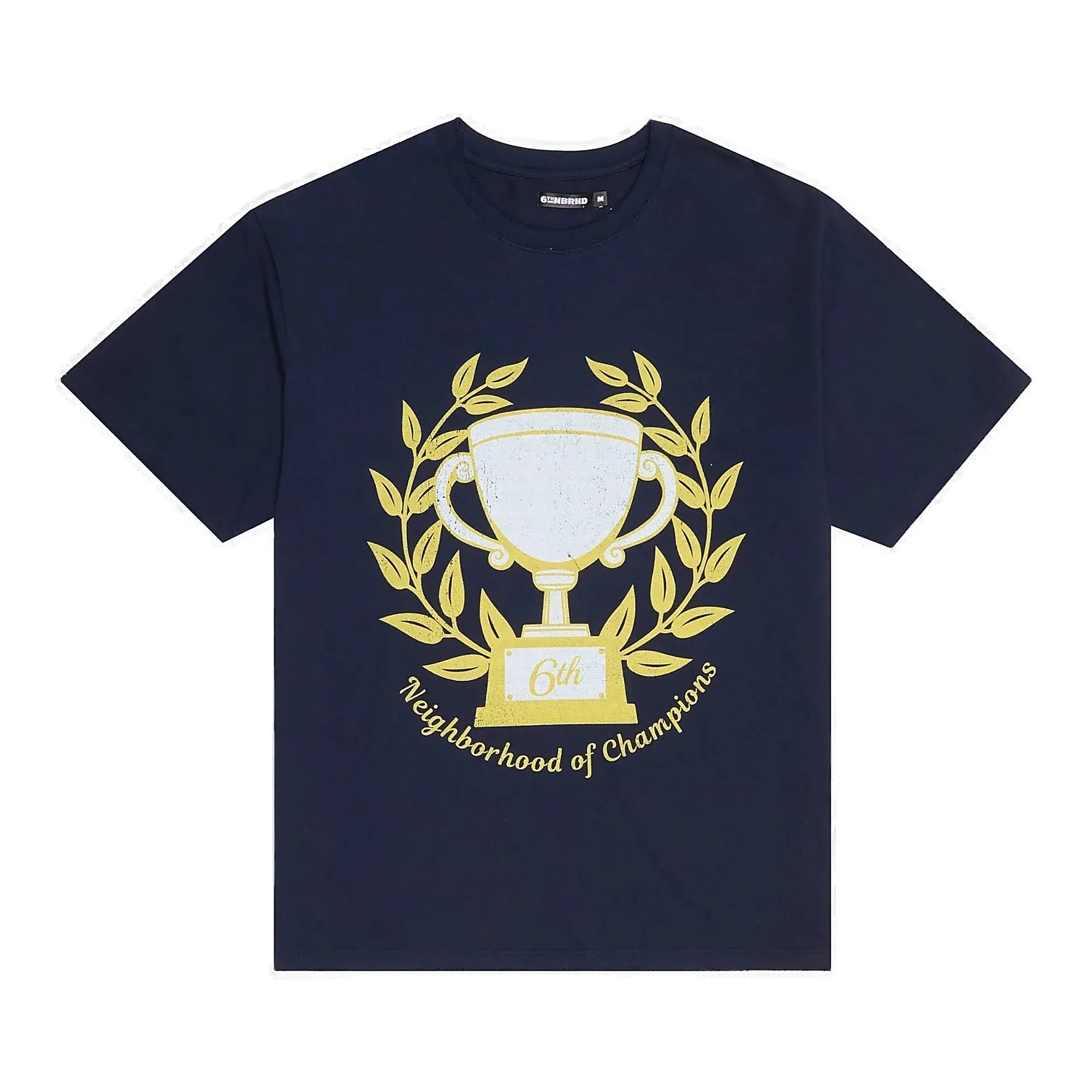 6Th Nbrhd Trophy Men's T-Shirt Navy