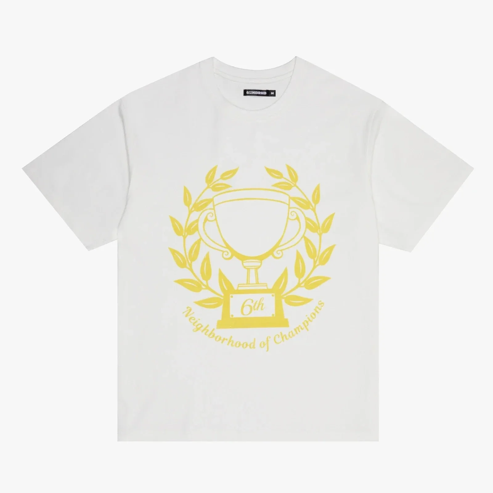 6Th Nbrhd Trophy Men's T-Shirt White