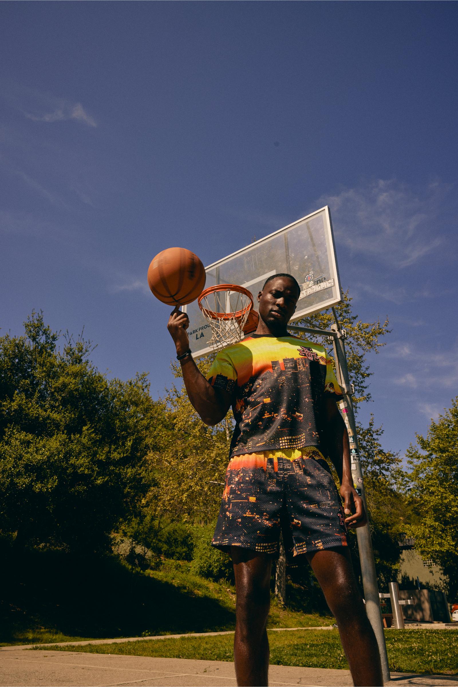 6Th Nbrhd Try-Outs Men's Shorts Org Multi - Image 10