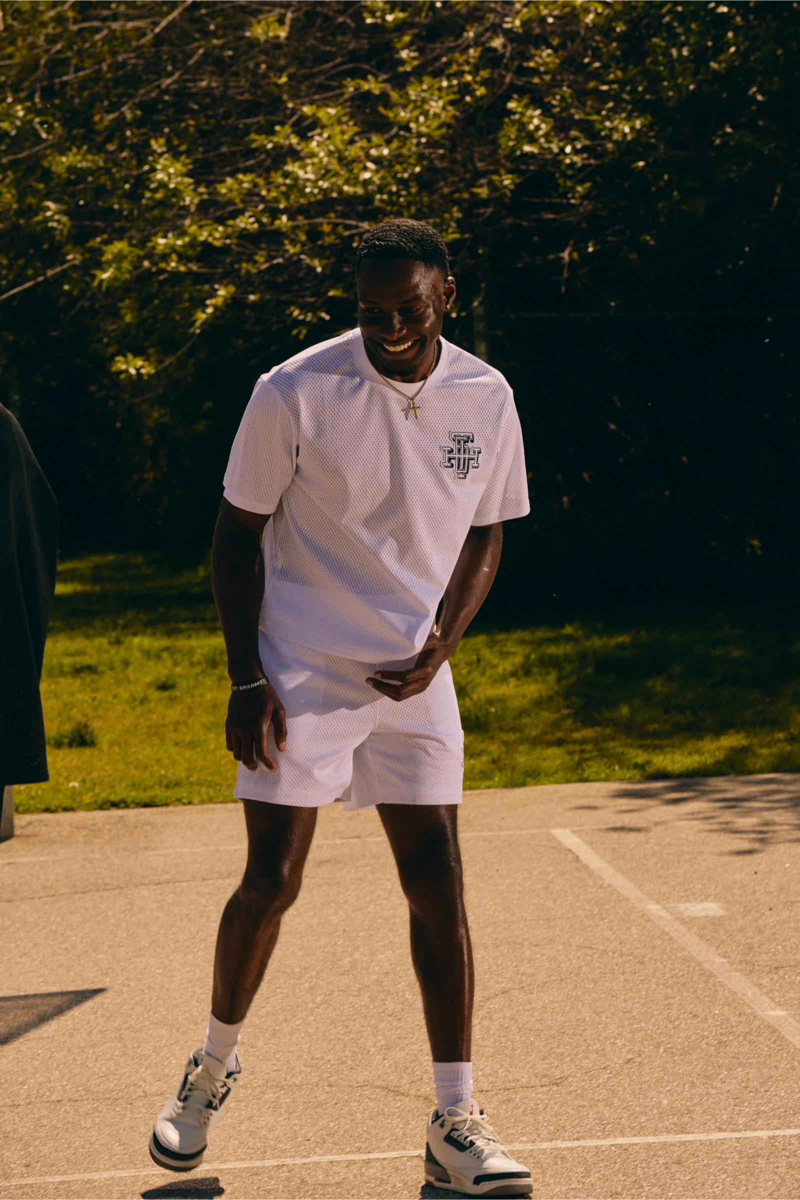 6Th Nbrhd Try-Outs Men's Shorts White - Image 5