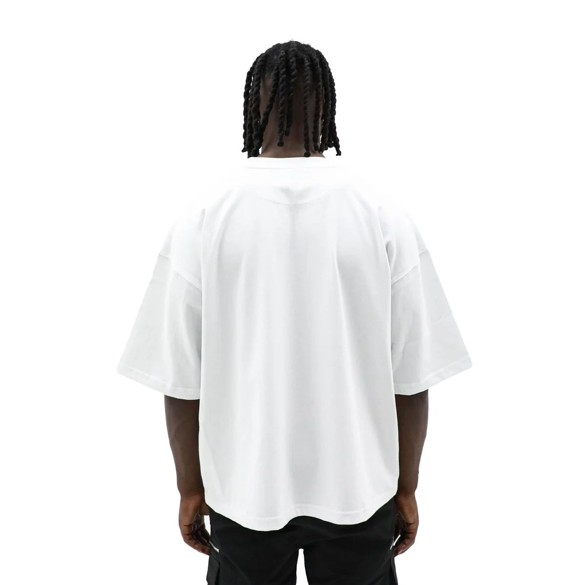 Heights Heritage Tee - Oversized White - Image 3