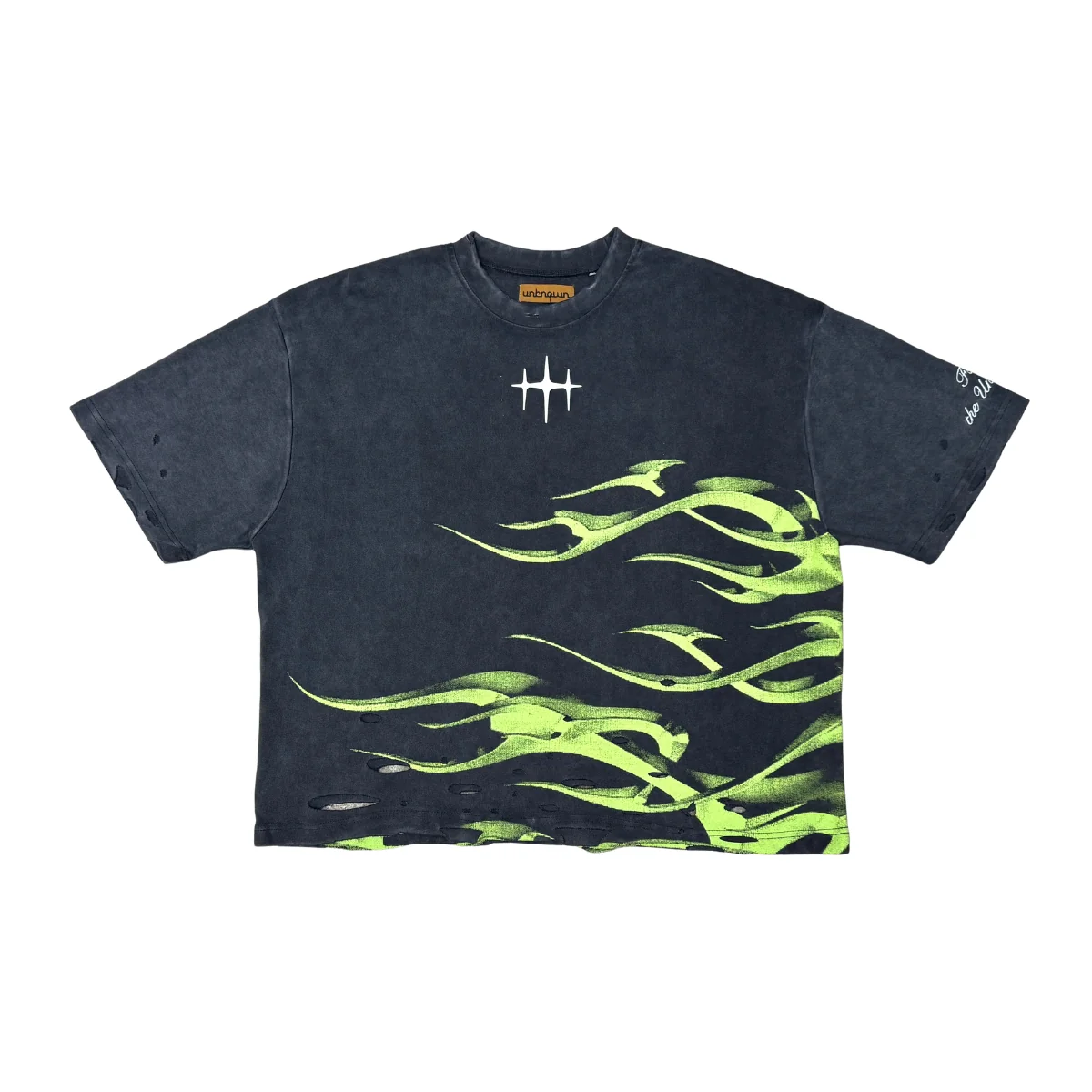 Unknown Charcoal Wash T-Shirt - Image 3