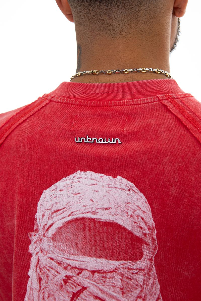 Unknown Shroud T-Shirt - Washed Cherry - Image 6