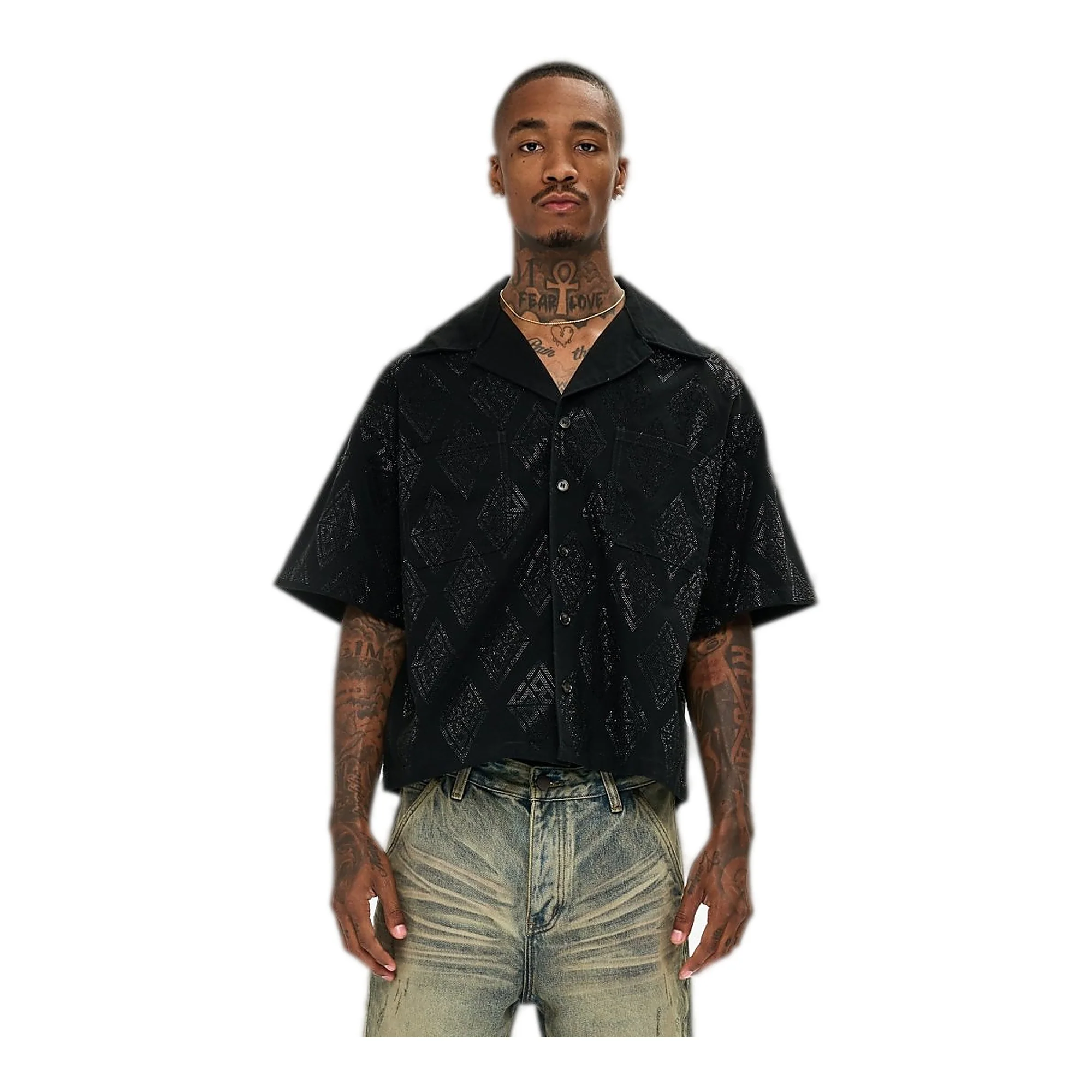 Valabasas Uplift Button Down Shirt Black - Image 2