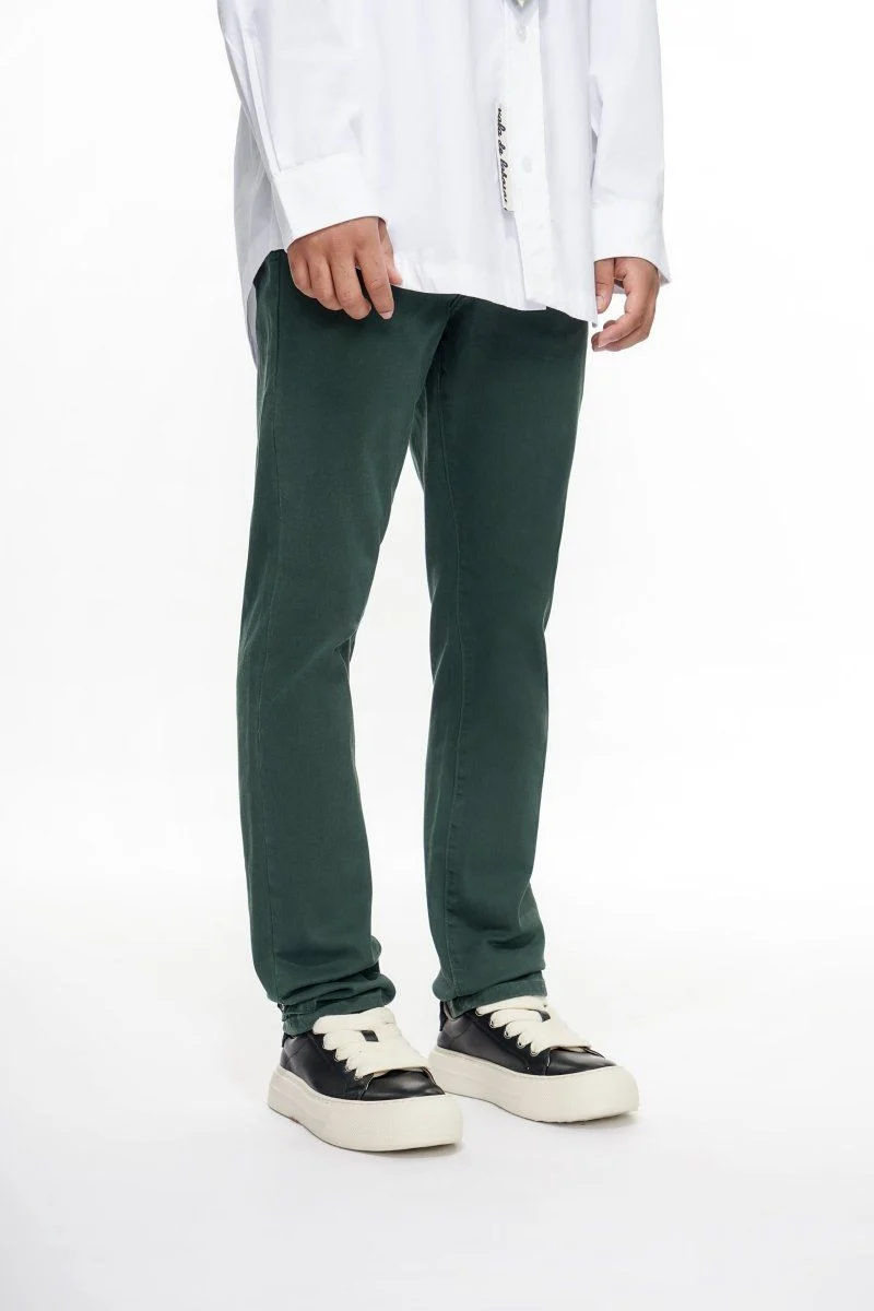 Vala De Labasas Noctis Men's Chino Pants Green - Image 12