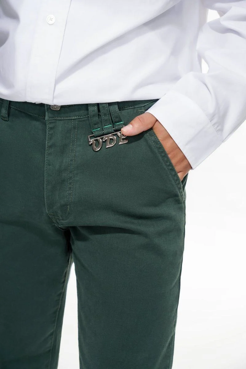 Vala De Labasas Noctis Men's Chino Pants Green - Image 8
