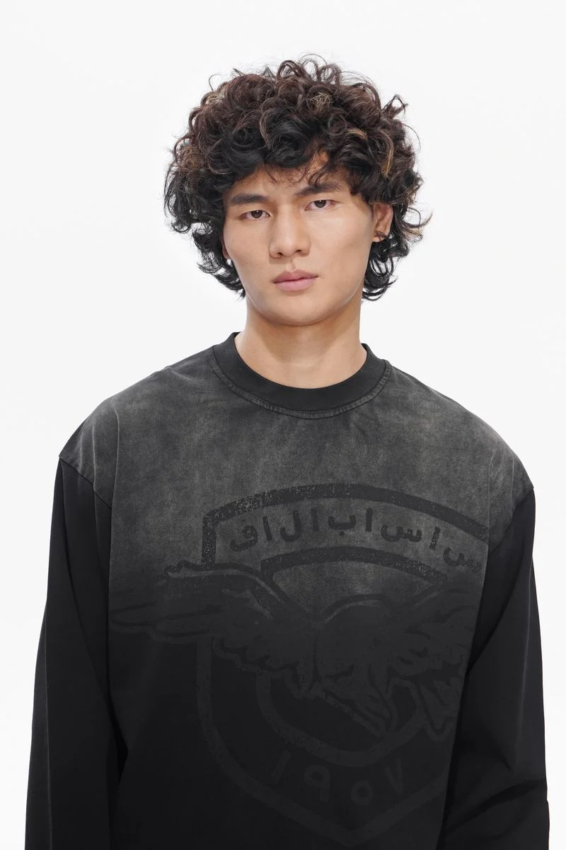 Valabasas Air Crew Neck Sweatshirt - Graphic Print - Image 8