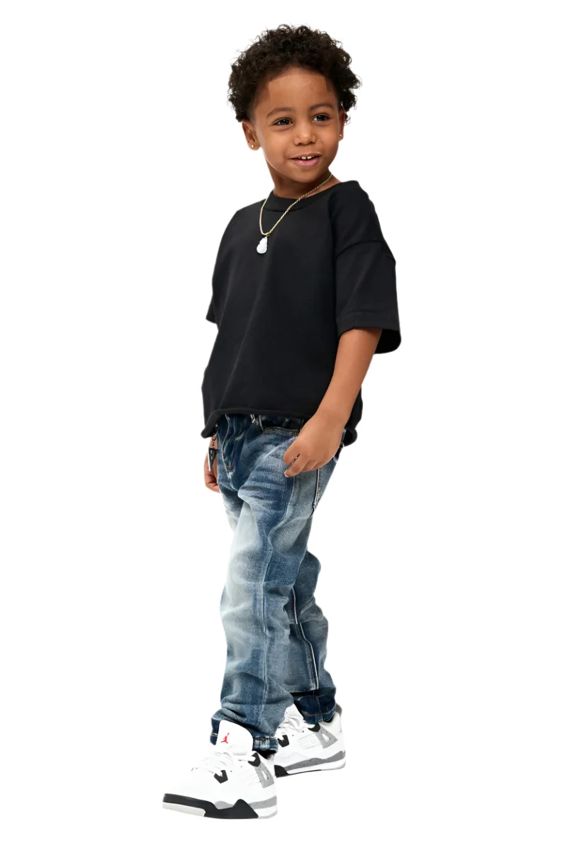 Valabasas Jr. Slim Kids Jeans with Chain Accessory - Image 22