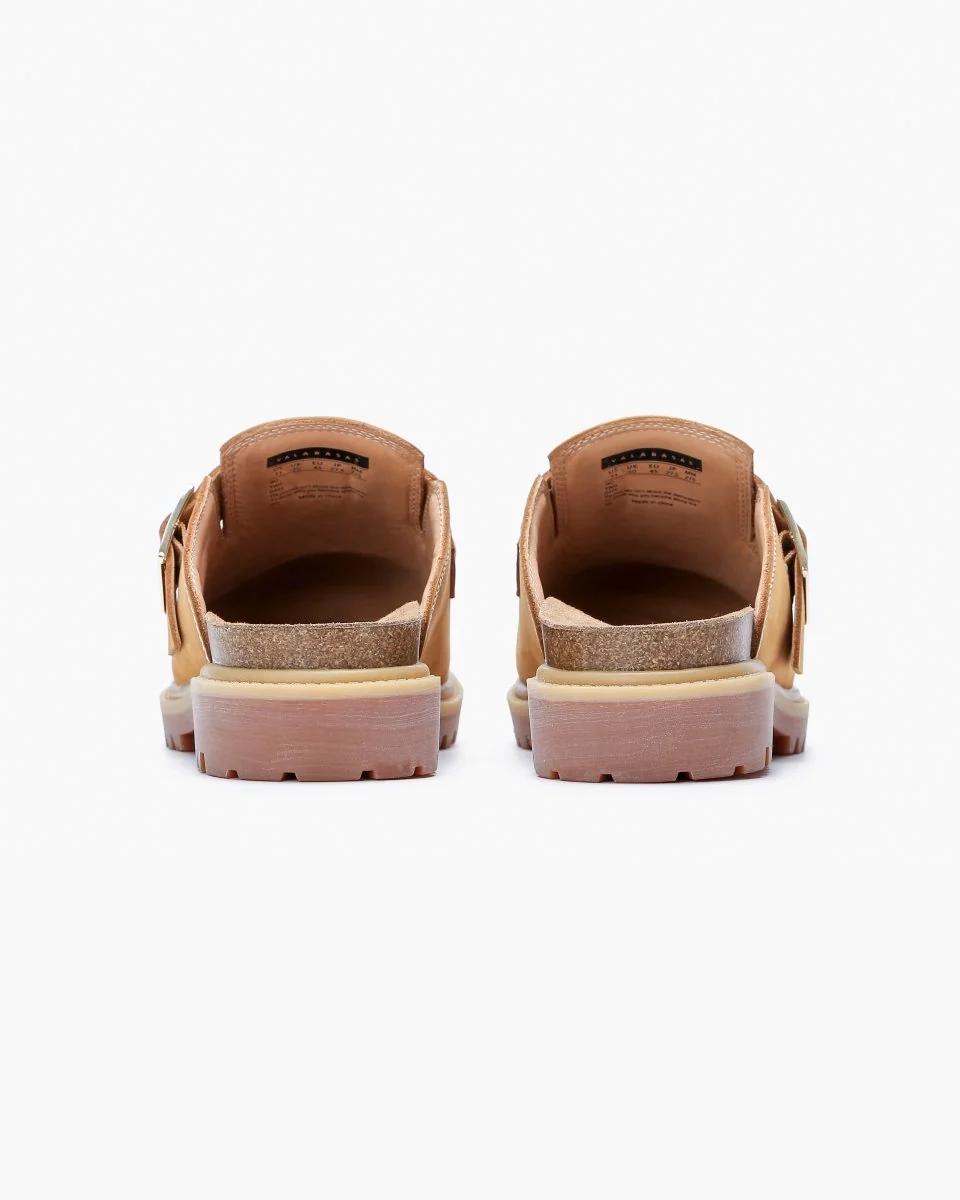 Valabasas Buckle Shoes - Lug Sole Beige - Image 4