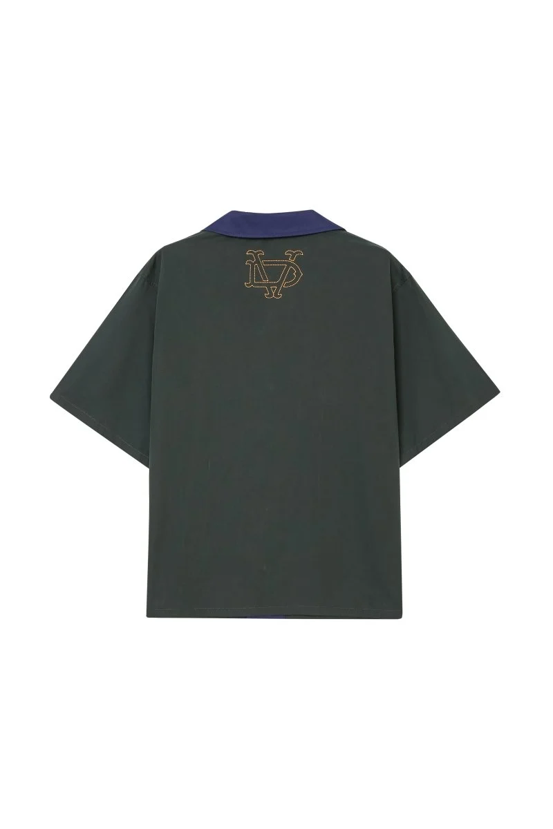 Vala De Labasas Vazio Button Down Jacket Green - Image 4