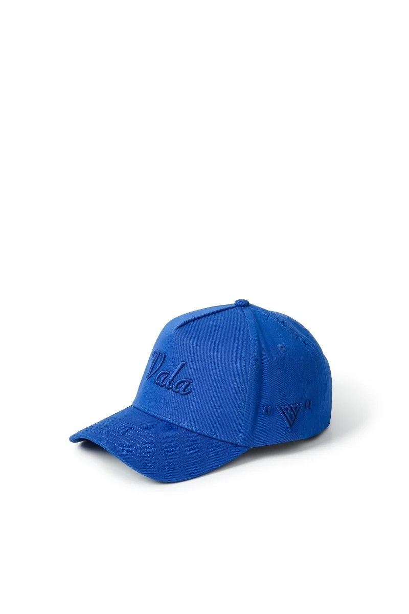 Valabasas Vision Snapback Hat - Tonal Embroidery Electric Blue - Image 7