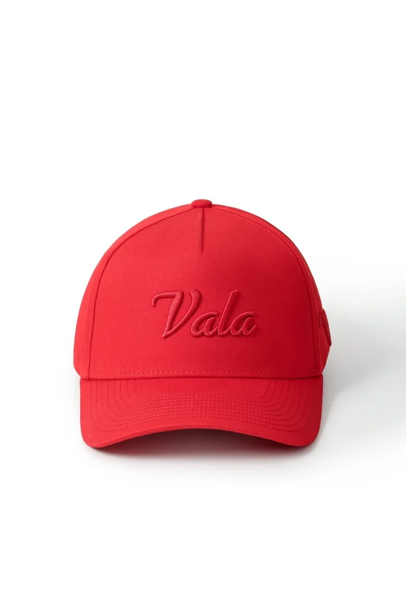 Valabasas Vala Snapback Hat - Structured Red Glow - Image 4