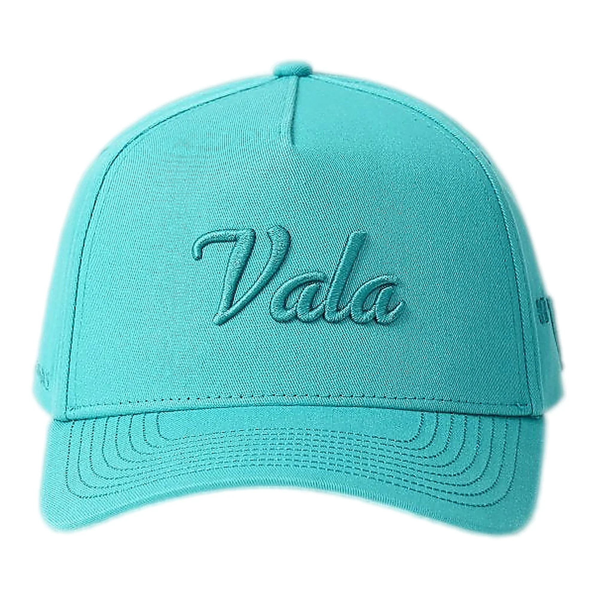 Valabasas Vala Snapback Hat - Curved Brim Turquoise Tonic - Image 2