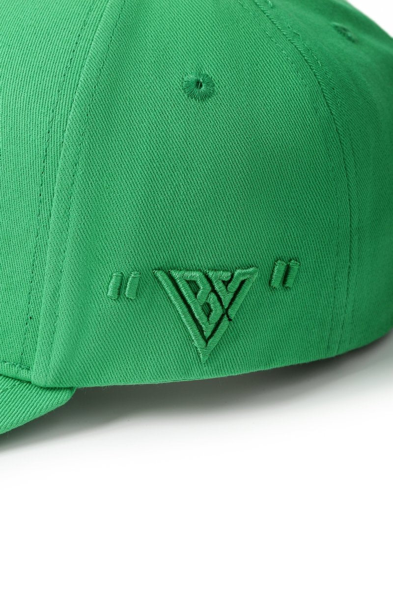 Valabasas Vala Script Snapback Hat - Structured Vivid Green - Image 5