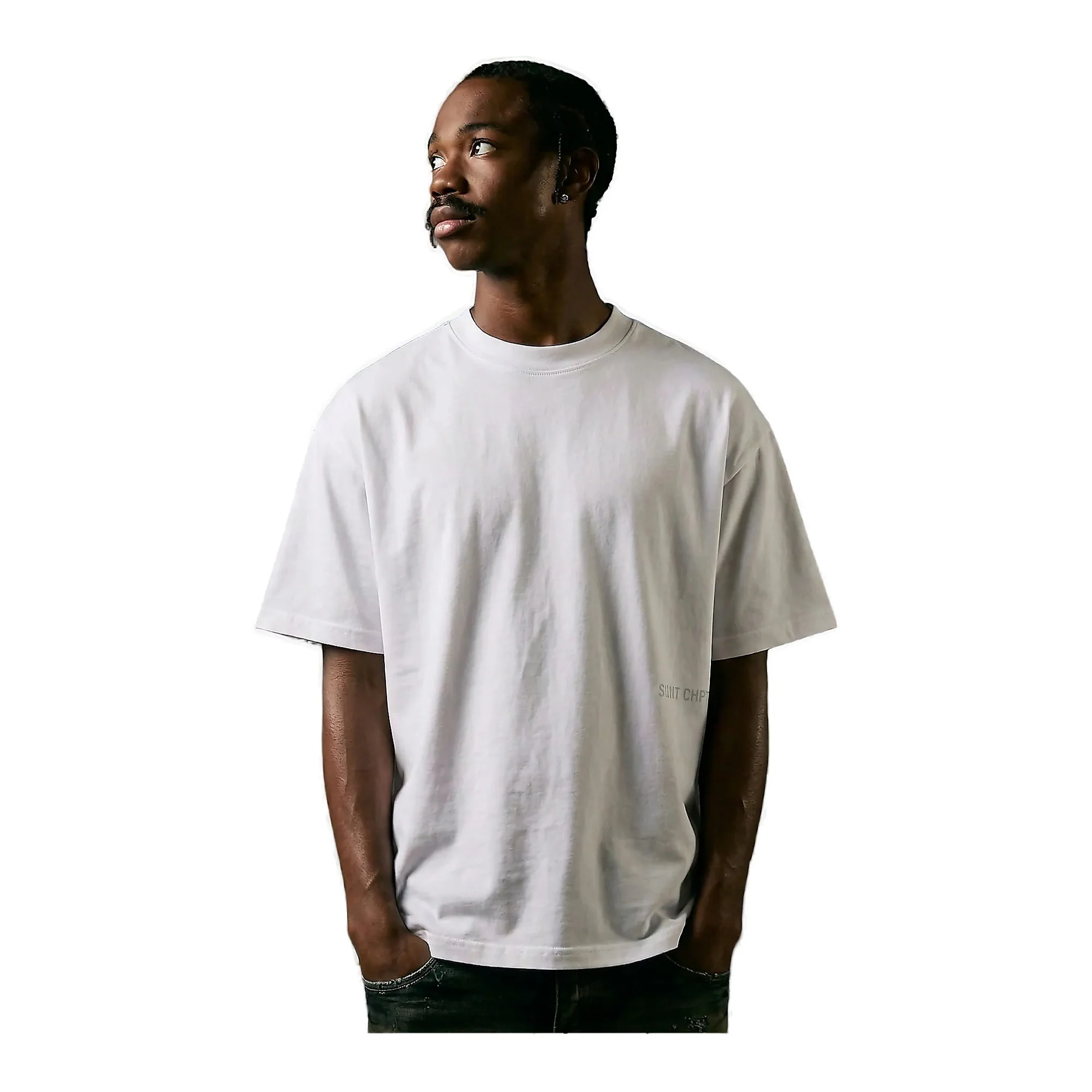 Silnt Chptrs Vital Tee - Oversized White