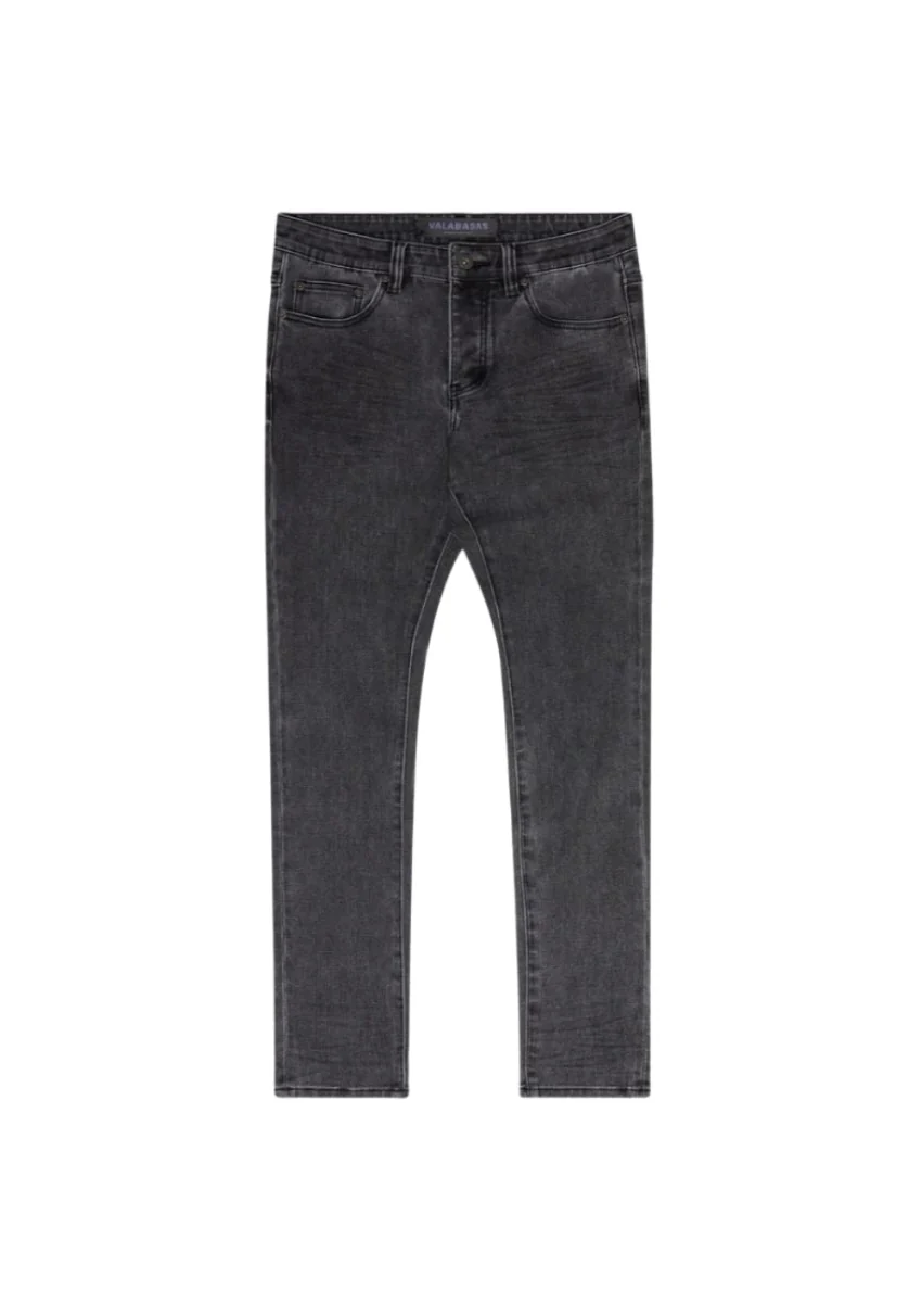 Valabasas Fade Jeans - Reinforced Stitching Grey - Image 2