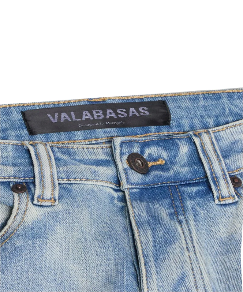 Valabasas Flex Jeans - Skinny Fit Light Wash - Image 2