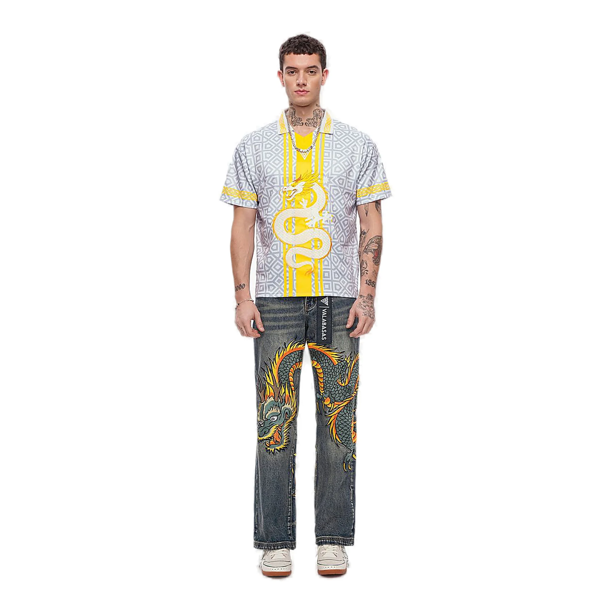 Valabasas Sky Serpent Jeans - Baggy Fit Vin/Wash