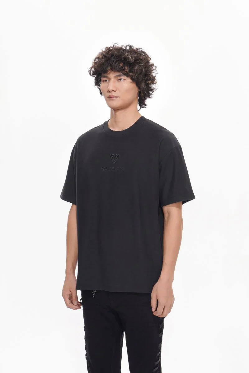 Valabasas V Emblem T-Shirt - Black - Image 7
