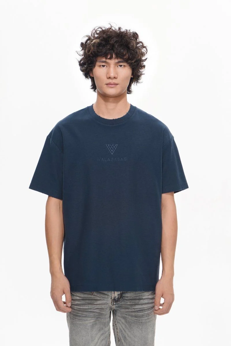 Valabasas Mr. Tee T-Shirt Navy - Image 3