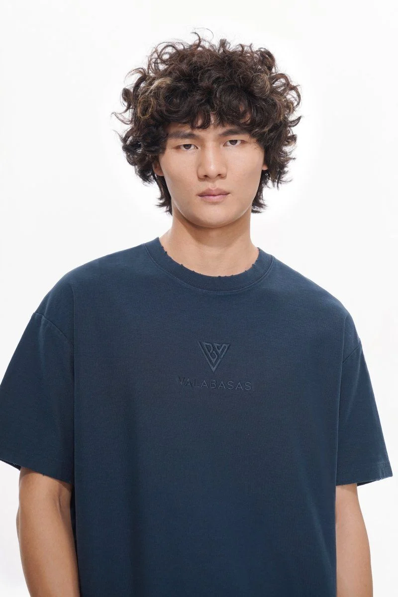 Valabasas Mr. Tee T-Shirt Navy - Image 4