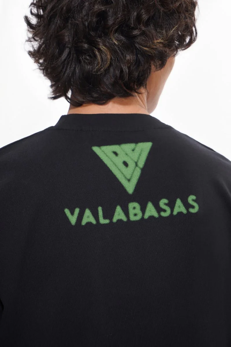 Valabasas London Tee - Black - Image 4