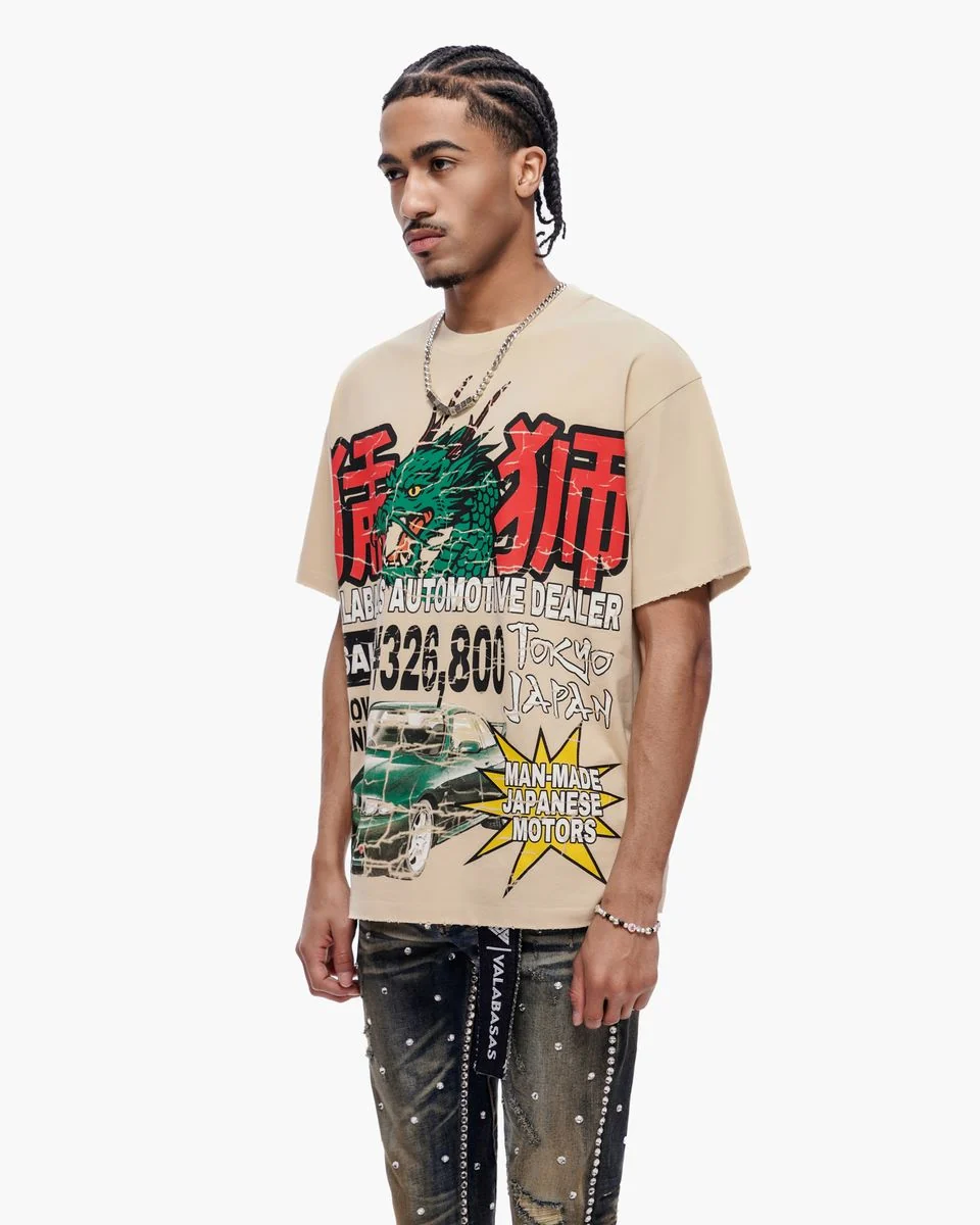 Valabasas Japanese Motors Tee - Graphic - Image 10