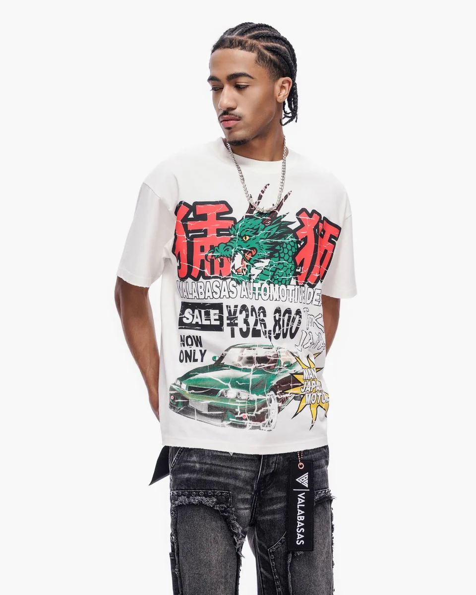 Valabasas Japanese Motors Tee - Graphic - Image 11