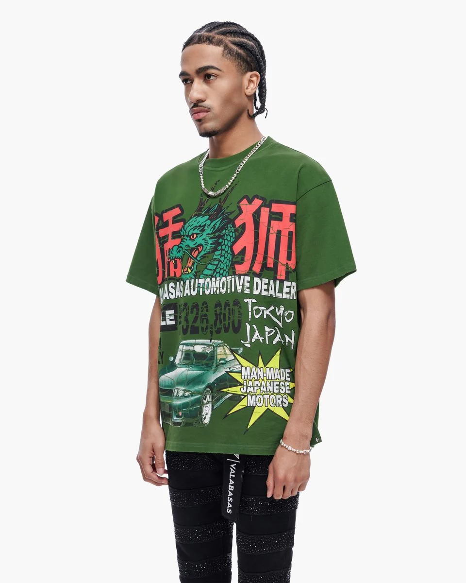 Valabasas Japanese Motors Tee - Graphic - Image 7