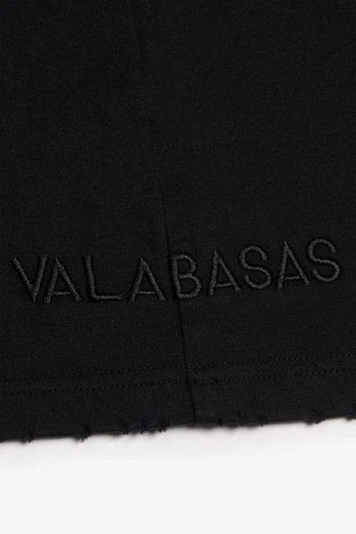 "SLICE" TEE BLACK CUTOFF - Image 3