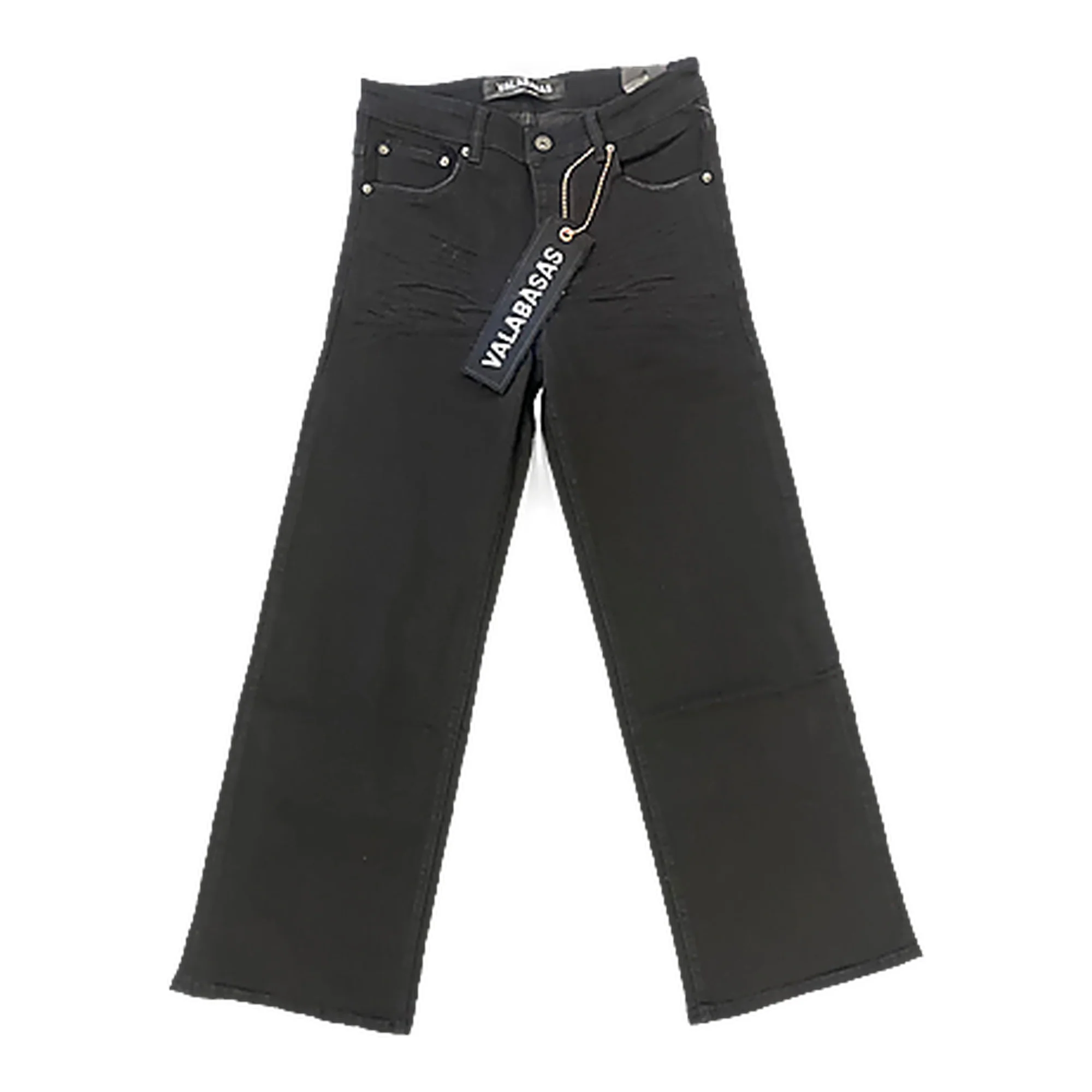 Valabasas Streamline Jeans - Stacked Flare Black