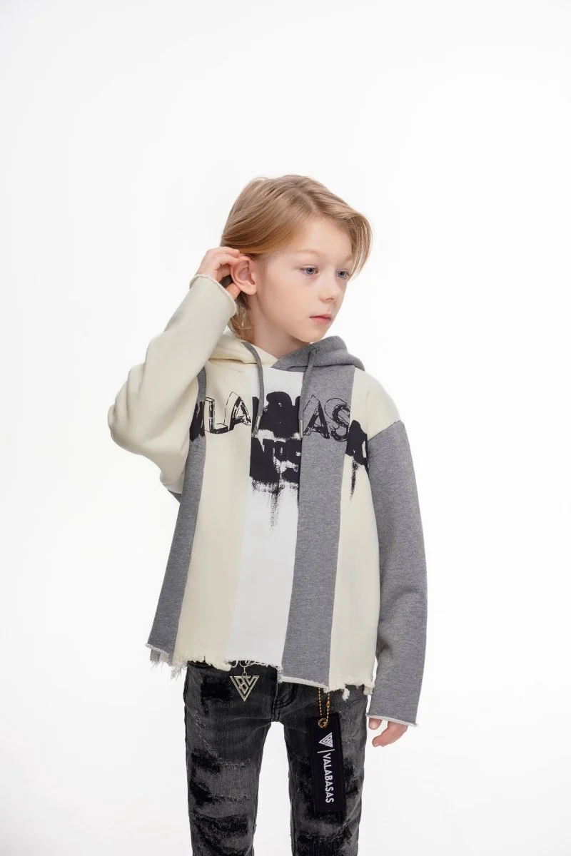 Valabasas Slipped Hoodie - Graphic Print - Image 10