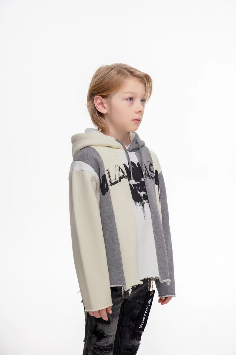 Valabasas Slipped Hoodie - Graphic Print - Image 11