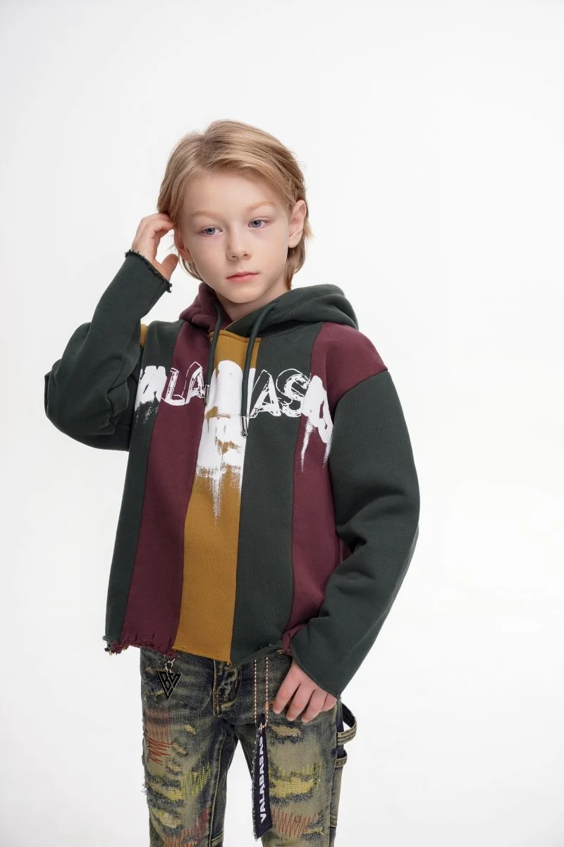 Valabasas Slipped Hoodie - Graphic Print - Image 2