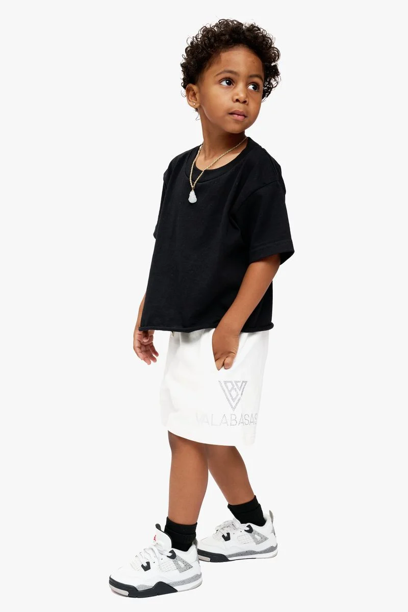 Valabasas Dunya Kids Shorts - Elastic Waistband - Image 4