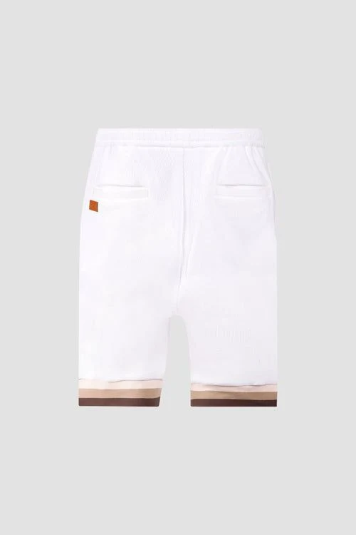 Hideout Waffle Shorts - Knit Texture White - Image 6