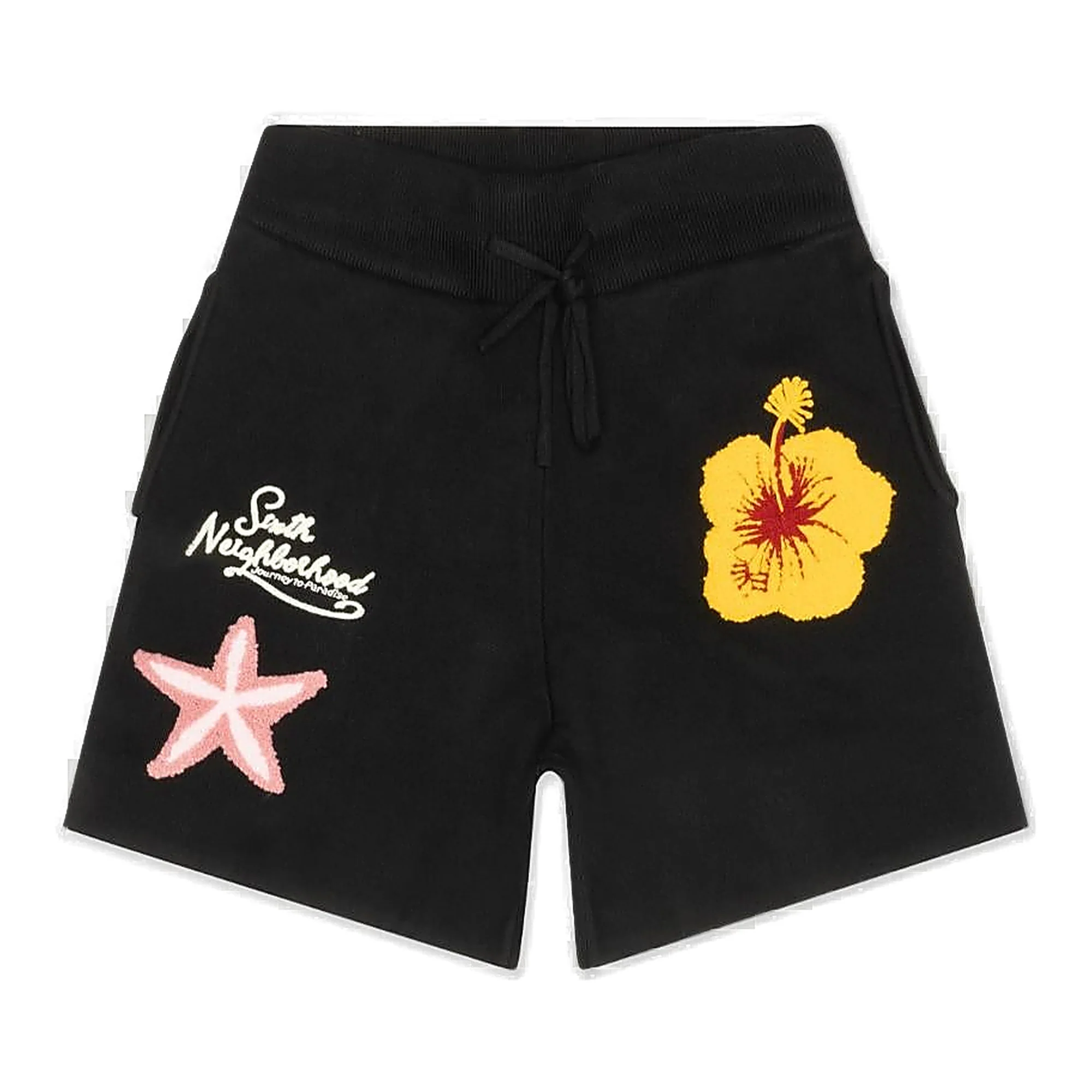 6Th Nbrhd Waves Men's Shorts Black