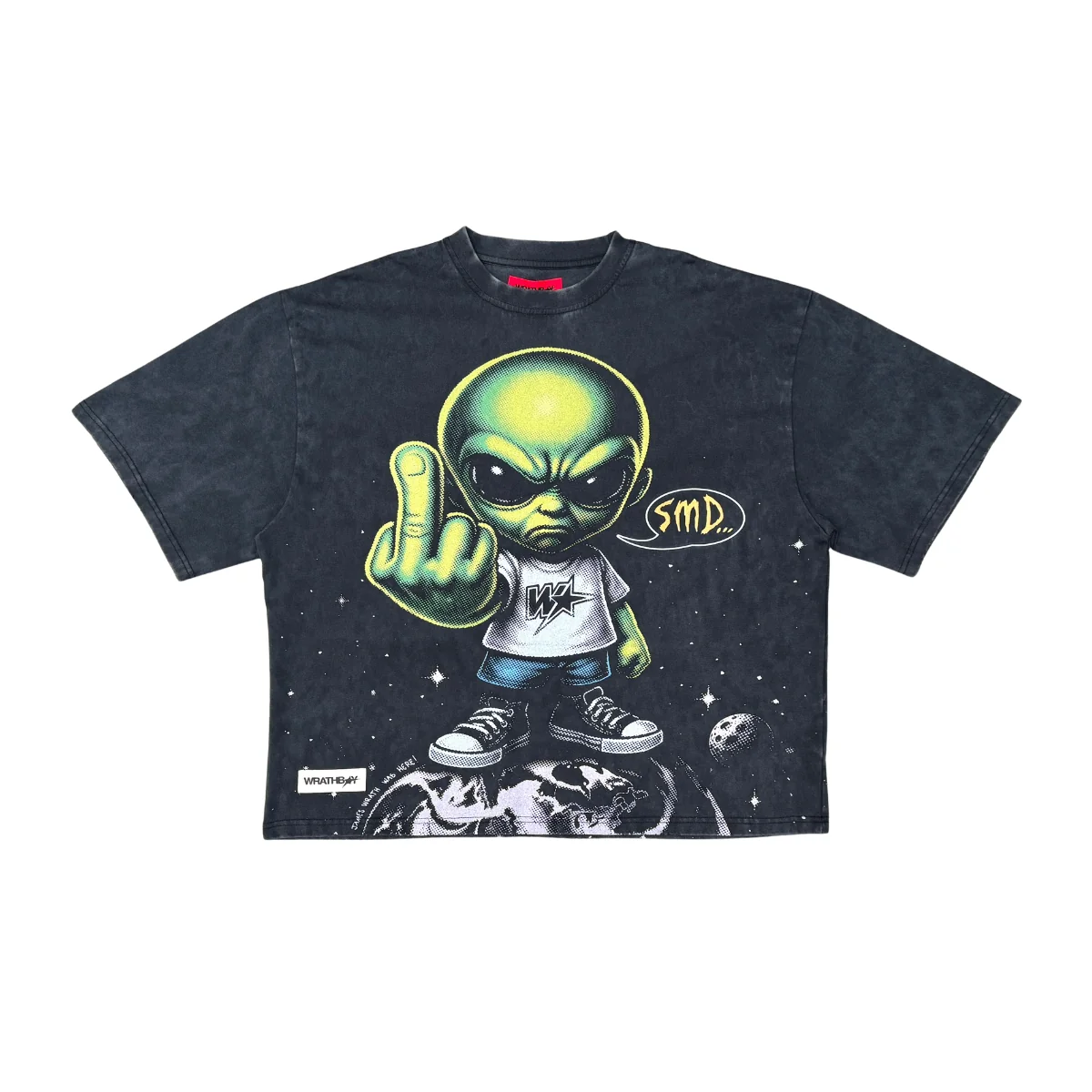 Wrathboy Ufo Tshirt - Alien Graphic - Image 3