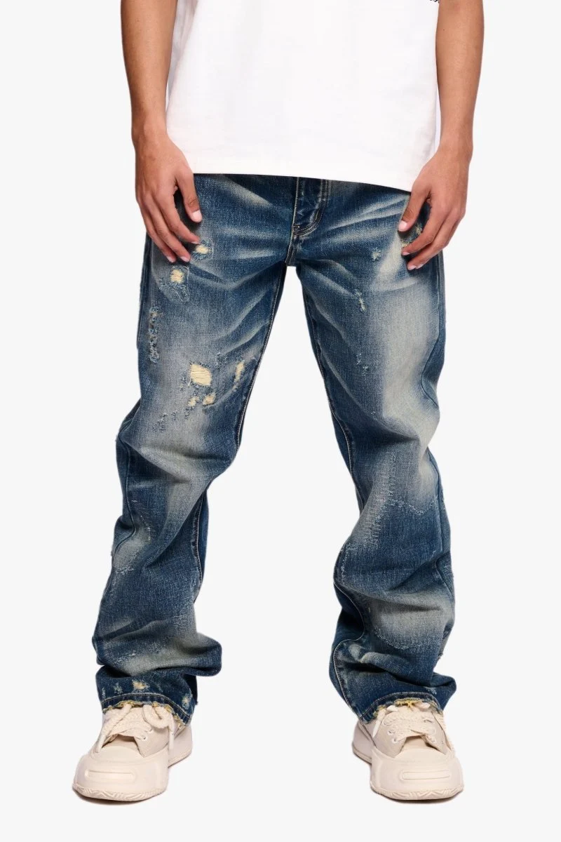 Valabasas Wick Jeans - Distressed Wash - Image 2