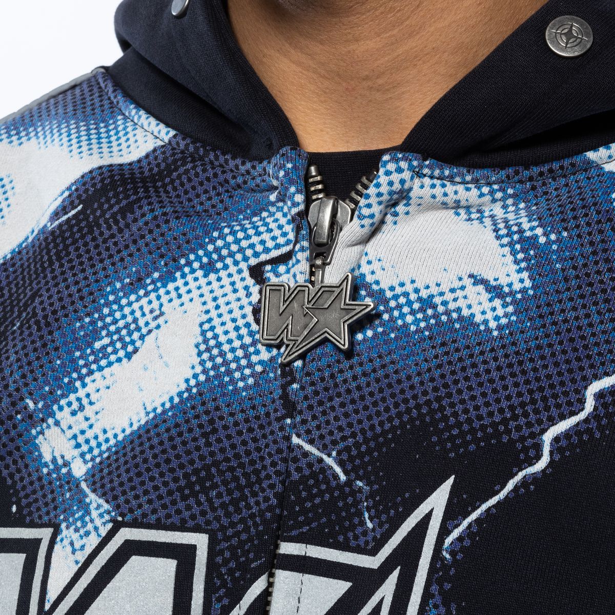 Wrathboy Skull Hoodie - Graphic Black - Image 7