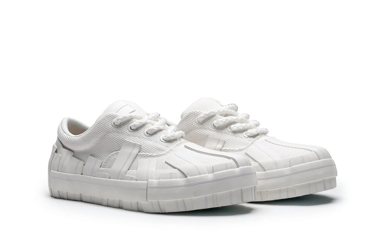 Valabasas Yuratsu Sneakers - Molded Outsole White - Image 6