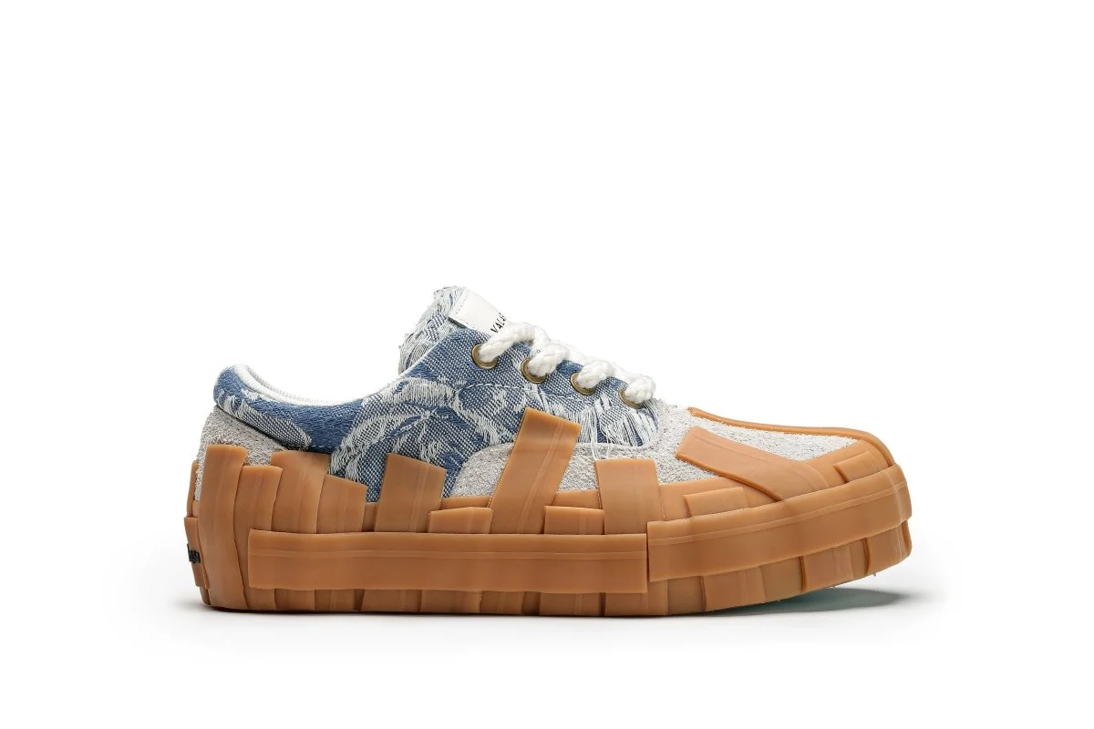 Valabasas Yuratsu Sneakers - Distressed Denim - Image 3